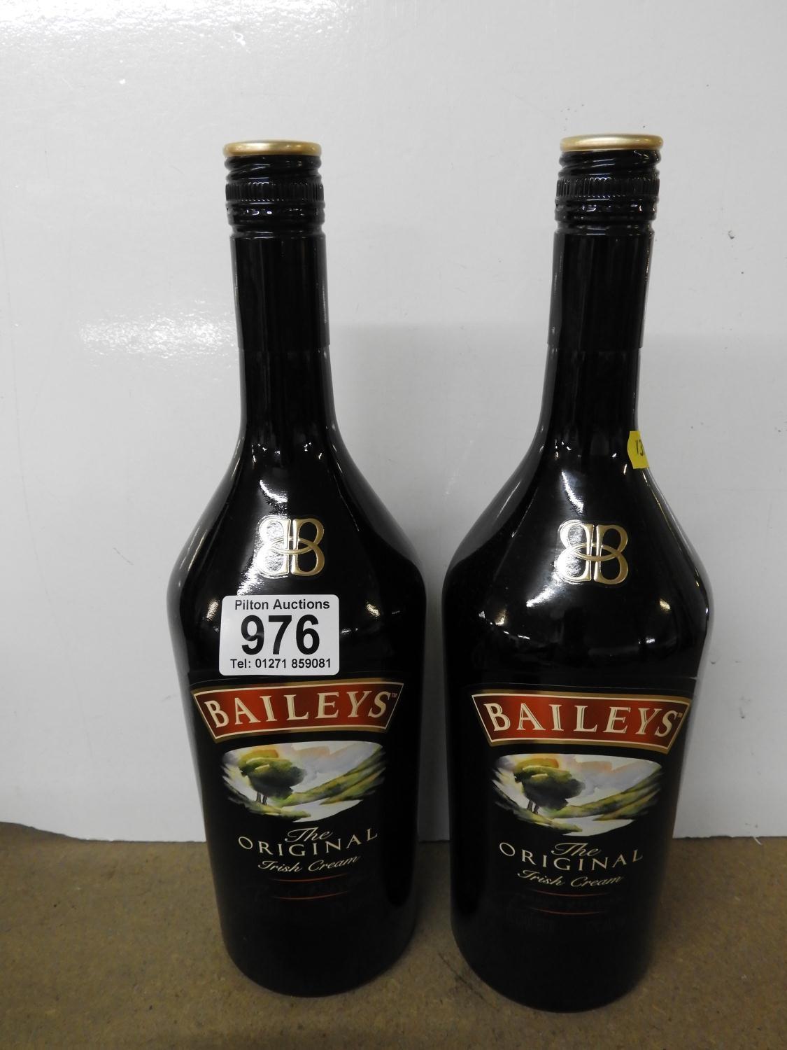 2x Litre Bottles of Baileys