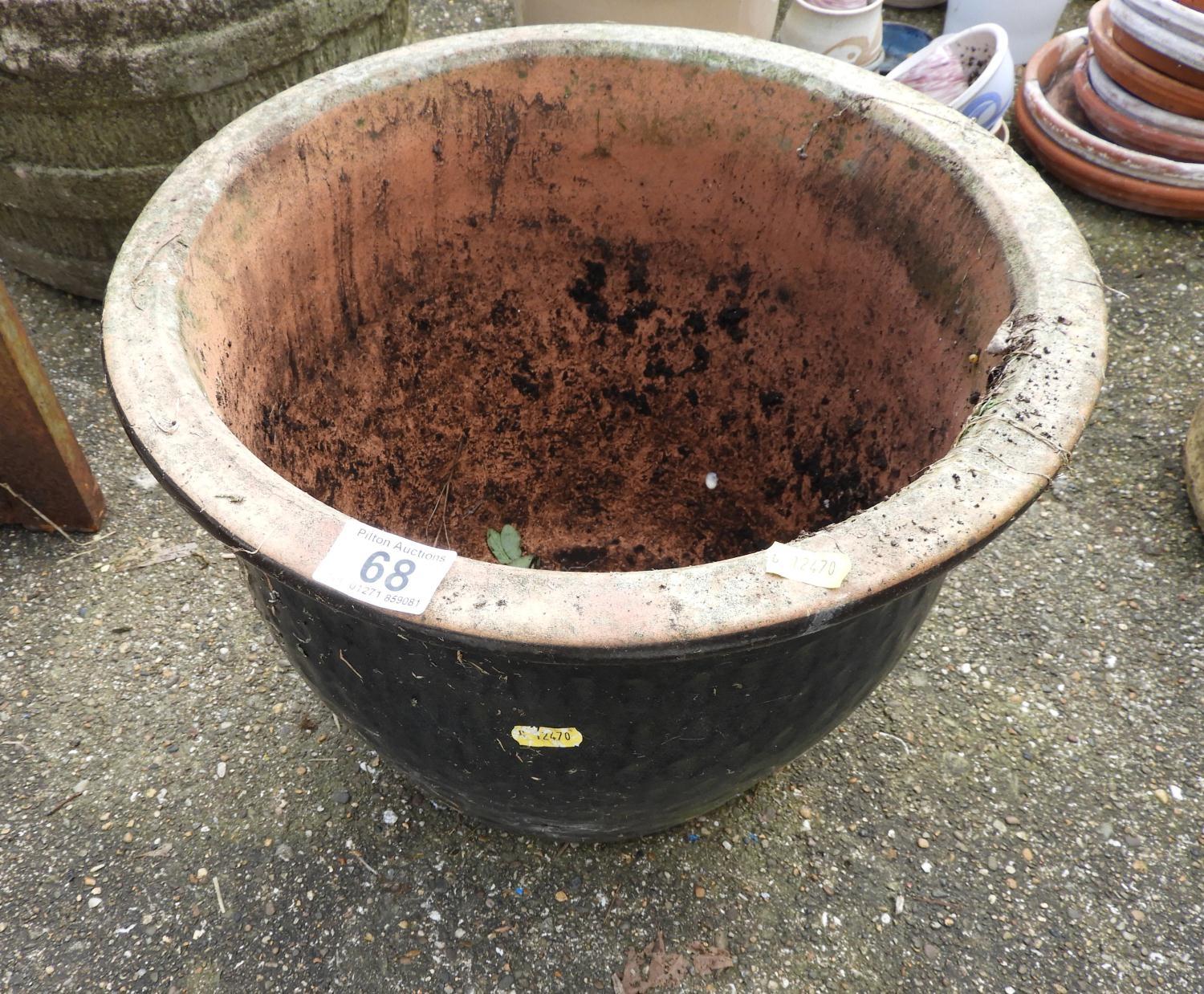 Glazed Garden Planter