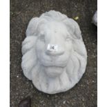 Concrete Garden Lion Mask