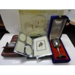 Writing Set, Goblet, Men's Grooming Set and Photo Frame