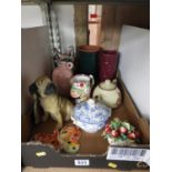 Box of Misc - Vases and Ornaments etc