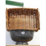 Basket and Punch Bowl