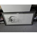 Vanishing from a Drawing - One of a Single Edition Signed by the Artist