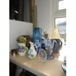 Quantity of Earthenware, Vases and Glassware etc