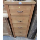 Modern Five Drawer Tallboy