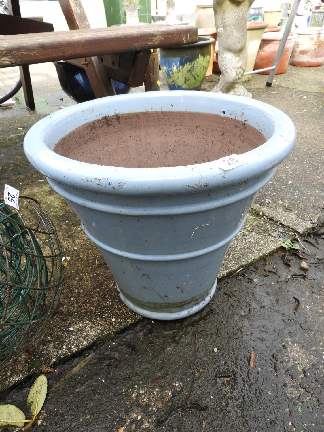 Glazed Garden Planter