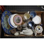 Box of Misc - Teapots, Jugs and Dishes etc