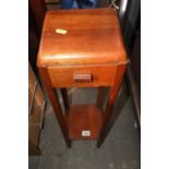 Unusual Occasional Table with Drawer