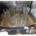 Box of Glassware