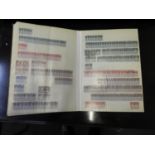 Stamps - 1500+ GB VR-EIIR - Reds/Blues Commem Sets M/U 48' £1