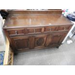 Sideboard with Four Drawers and Cupboards under