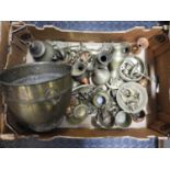 Box of Brassware