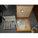 Box of Slides and Webster Reflectograph