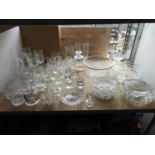 Large Quantity of Glassware