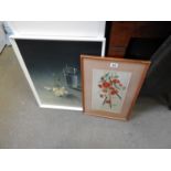 2x Framed Pictures