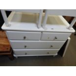 Two over Three Modern Chest of Drawers - to match previous lot