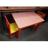 Childrens Table and Chairs