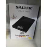 Salter Glass Electric Scales