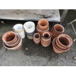 Large Quantity of Terracotta and Other Plant Pots