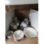 Part Tea Sets, Fruit Dish and Bowls etc