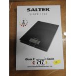 Salter Glass Electronic Scales