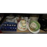 Large Quantity of Plates, Dishes, Cake Stand etc