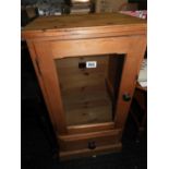 Pine Stereo Cupboard