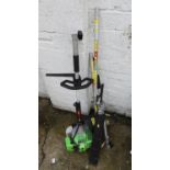 Petrol Strimmer with Various Attachments