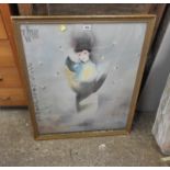 Large Gilt Framed Print - Tokyo Textile Week