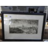 Framed Engraving