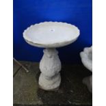 Concrete Garden Bird Bath