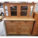 Pine Dresser with Drawers and Cupboards under