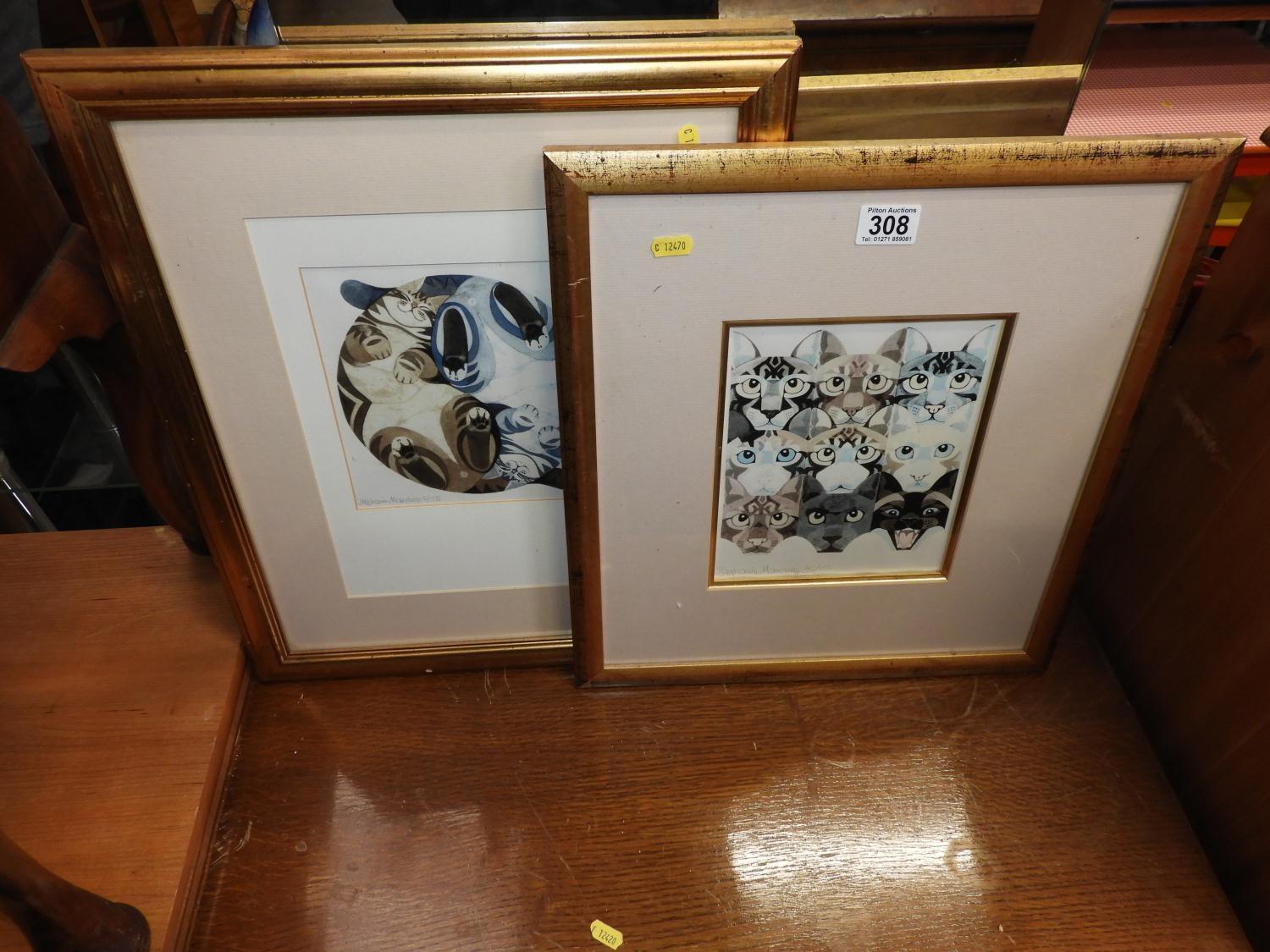 Pair of Framed Pictures - Signed by Stephanie Manchipp