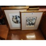 Pair of Framed Pictures - Signed by Stephanie Manchipp