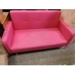 Vibrant Pink Sofa