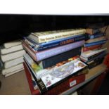 Large Collection of Books - British Floral, Canterbury Tales, How the Mind Works etc