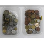 2x Tubs of Coins