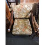 Upholstered Wooden Chair