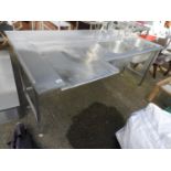 Double Stainless Steel Commercial Sink