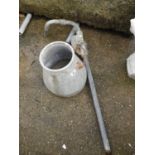 Galvanised Pail and Pipe