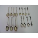 15x Silver Teaspoons - 275gms