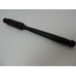 Victorian Police Truncheon - Painted with V R - 40cm Long