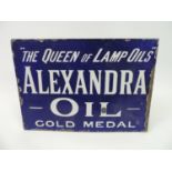 Double Sided Enamel Sign - Alexandra Oil - 51cm x 36cm