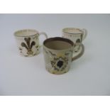 3x Wedgwood Commemorative Mugs by Richard Guyatt