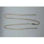 9ct Gold Necklace - 7.5gms