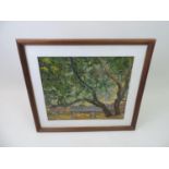 Framed Oil on Canvas - Signed Max Tams - Visible Picture 61cm x 51cm