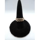 9ct Gold Knot Ring - 3.7gms - Size L