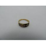 18ct Gold Ring - Missing Stone - 2.5gms