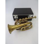 Cased Bessons & Co London Trumpet