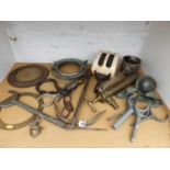 Quantity of Nautical Items to include Rowlocks, Anchor, Davey Pump and Portholes etc